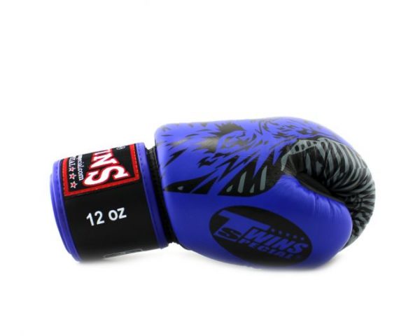 Twins FBGV50 Boxing Gloves Blue Wolf Collection