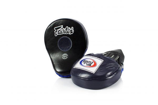 Fairtex FMV9 Focus Mitts-Black Blue 