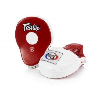 Fairtex FMV9 Focus Mitts-Red White