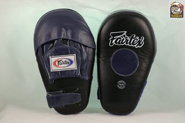 Fairtex FMV8 Focus Mitts-Black/Blue 