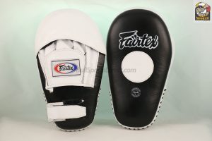 Fairtex FMV8 Pro Angular Focus Mitts-Black White