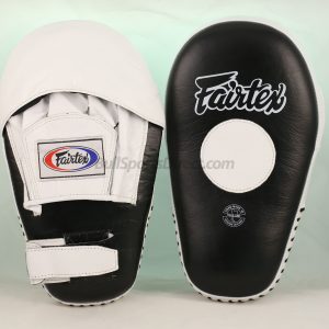 Fairtex FMV8 Pro Angular Focus Mitts-Black White