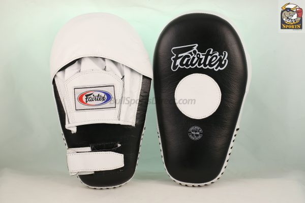 Fairtex FMV8 Pro Angular Focus Mitts-Black White