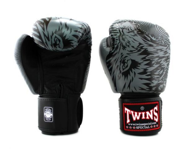 Twins FBGV-50-Wolf Grey Boxing Gloves