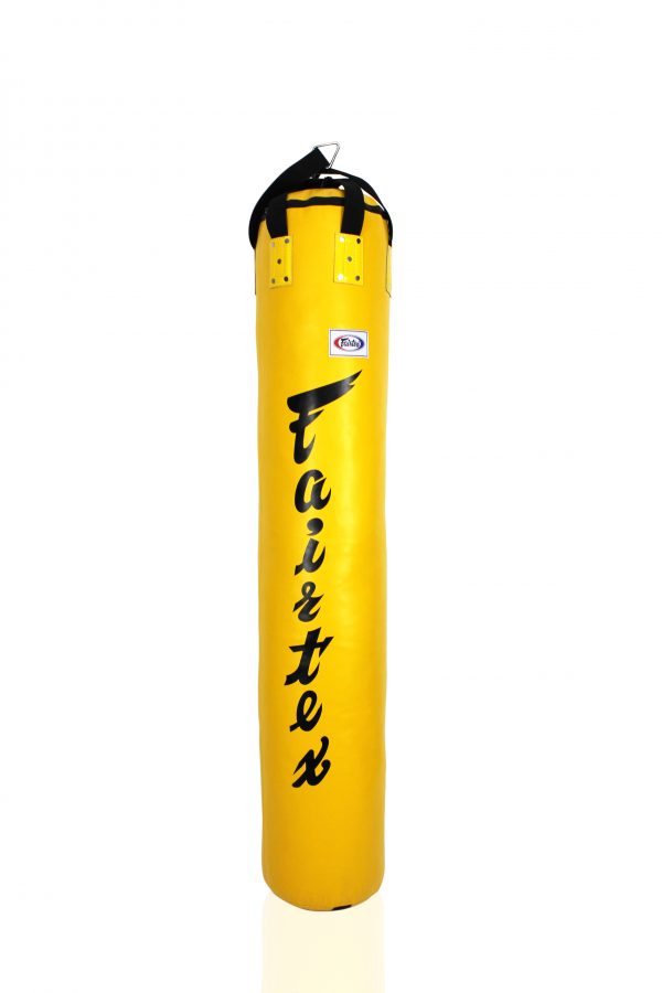 Fairtex-HB6-6FT Muay Thai Banana Bag-Yellow