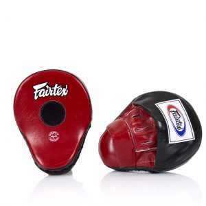 Fairtex FMV9 Black/Red Focus Mitts 