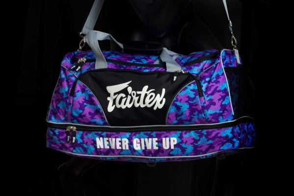 Fairtex BAG2- Gym Bag Camo Purple