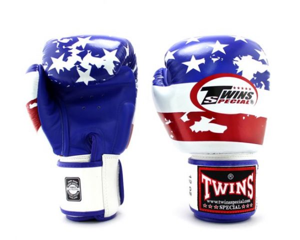 Twins Boxing Gloves FBGV-44 US White