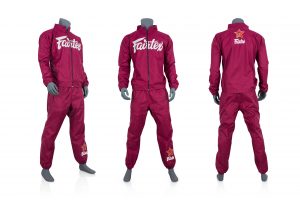 Fairtex Sweat Suit-Red