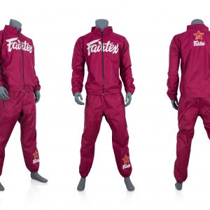 Fairtex Sweat Suit-Red