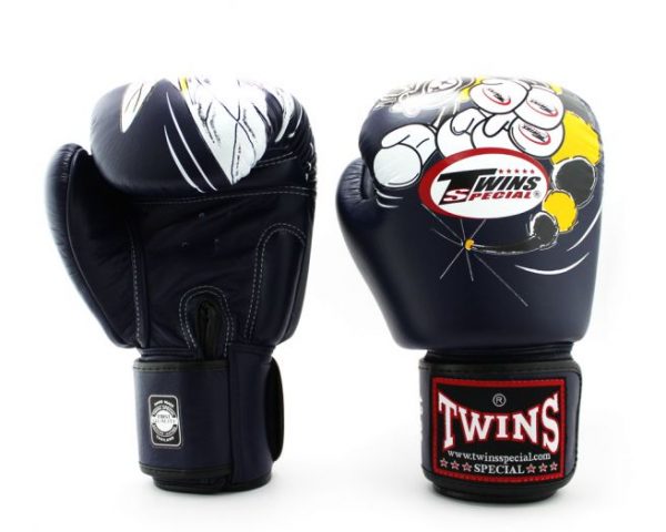 Twins Boxing Gloves-FBGV-15- Black Bee