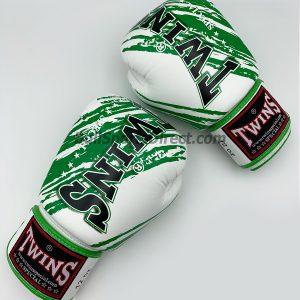Twins Boxing Gloves FBGV-TW2 White Green