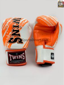 Twins Boxing Gloves FBGV-TW2 Orange White
