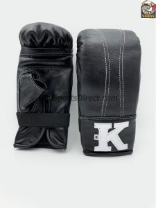 K Brand Black Bag Gloves - Open Thumb