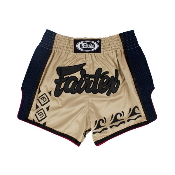 Fairtex Slim Cut Shorts - Khaki