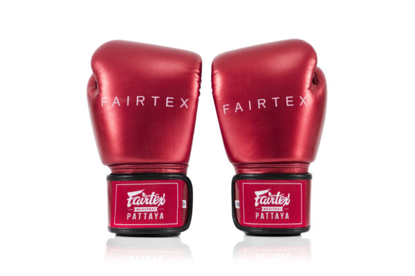 Fairtex "Metallic" Gloves - BGV22-Red