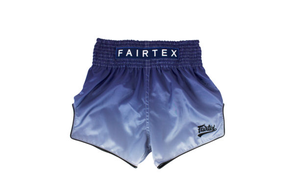 Fairtex-Blue Fade Slim Cut Shorts-BS1905
