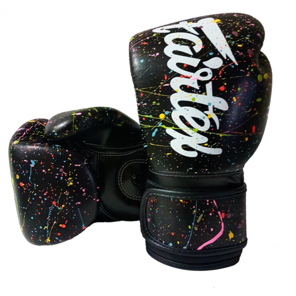 Fairtex Painter Black Boxing Gloves-BGV14