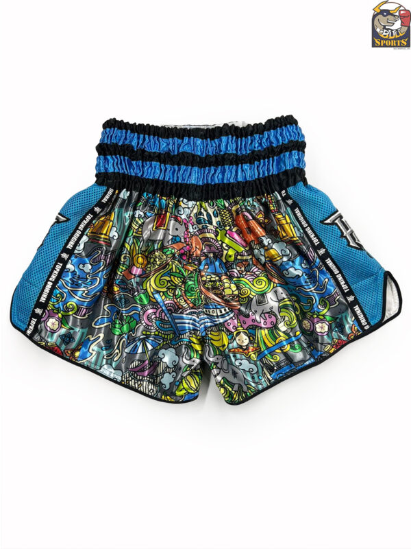 Muay Thai Blue Shorts Top King