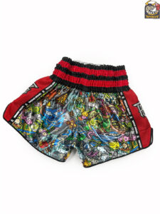 Muay Thai Top King Red Shorts