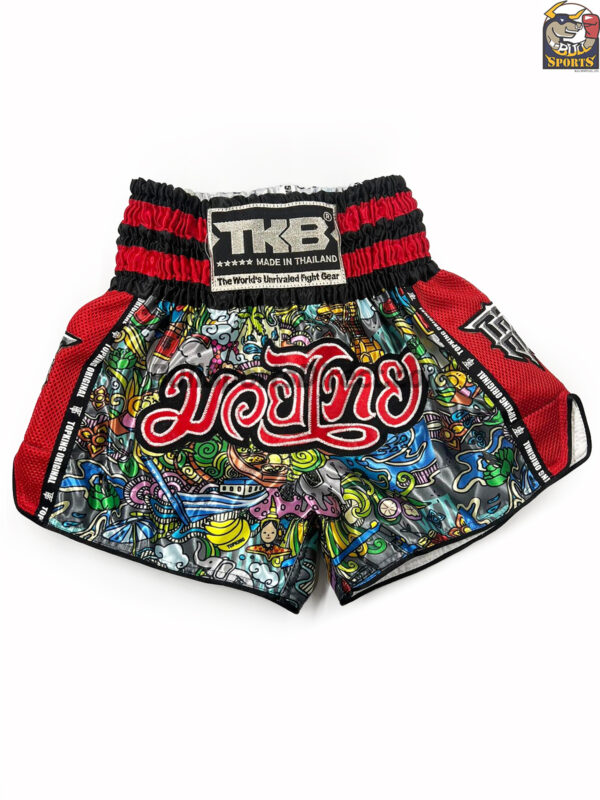 Top King Red Shorts Muay Thai