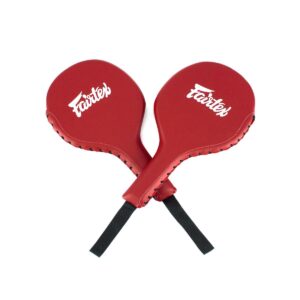 Fairtex BXP1 Red Muay Thai Boxing Paddles