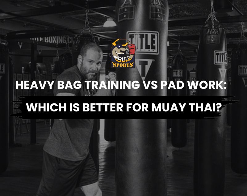 heavy bag training vs pad work