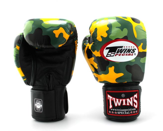 ARMY1.jpg Twins Boxing Gloves-FBGV-ARMY-Y - Image 1