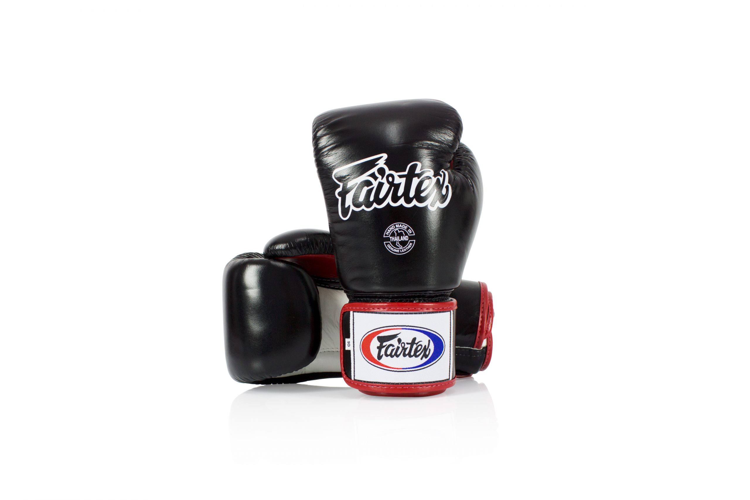 BGV1-BK-W-R-01-1.jpg Fairtex Boxing Gloves BGV1-3T - Image 1