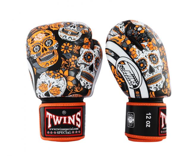 f5cd71bc01f1b0bf96d83540bfd46a3f.jpg Twins Boxing Gloves-FBGV-53-Skull - Image 1