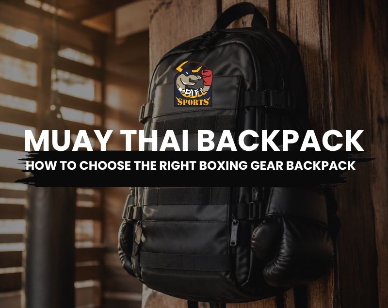 muay thai backpack Muay Thai backpack