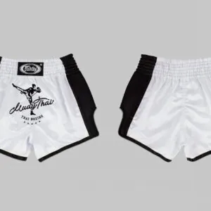 Fairtex White Slim Cut Shorts หรือ Fairtex Slim Cut Shorts BS1707
