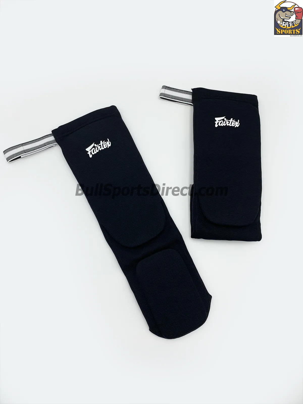 Fairtex-Elastic Shin Pads-SPE1 Black Fairtex Elastic Shin Pads-SPE1