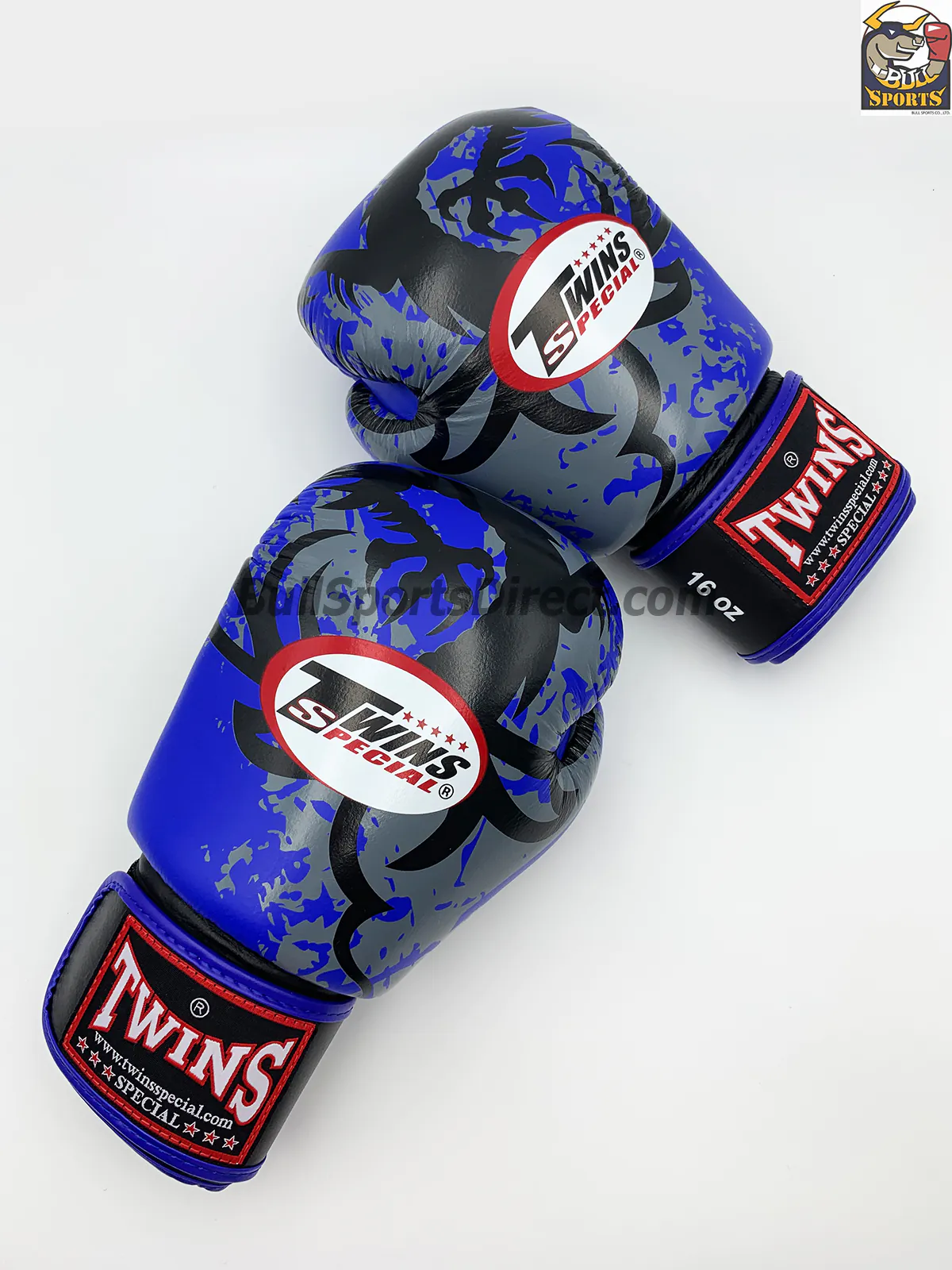 Twins Boxing Gloves FBGV-36 Dragon Claws Blue (1) FBGV-36- Blue Dragon Claws