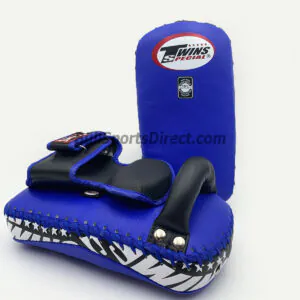 Twins-KPL-12 Black Blue Kicking Pads