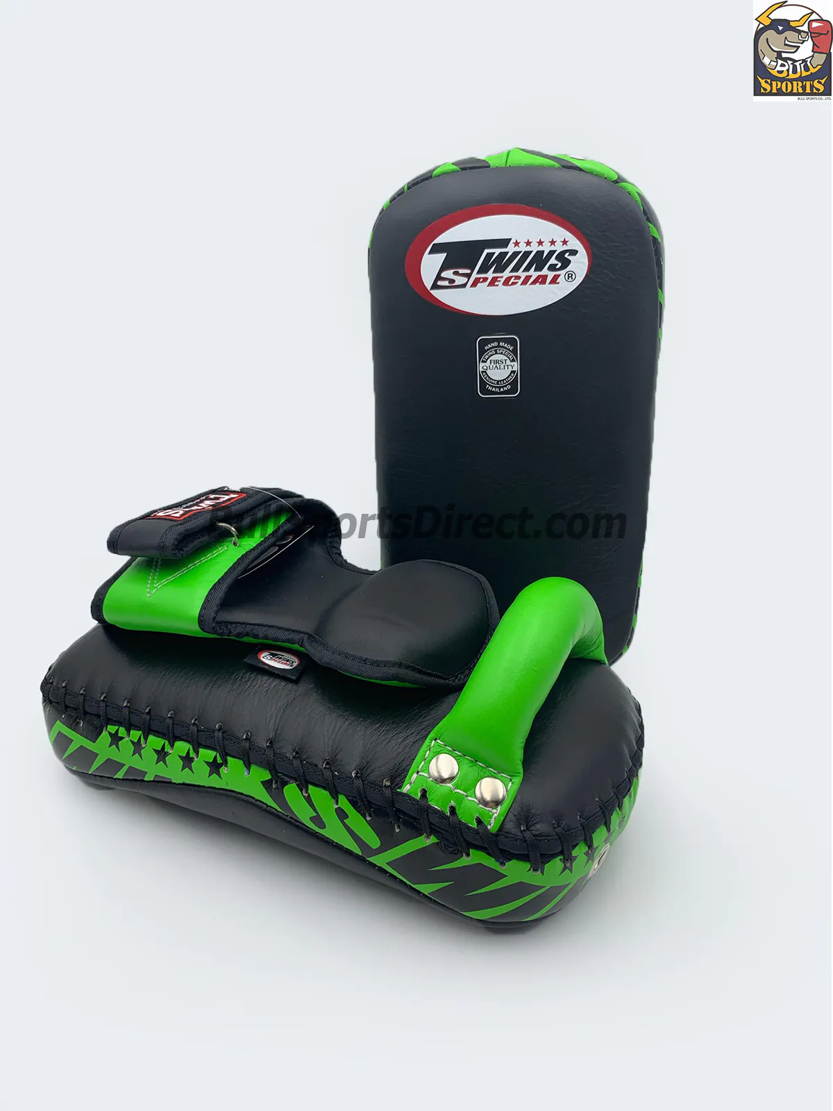 Twins-KPL12 Deluxe Kick Pads Twins Deluxe Kick Pads Black Green