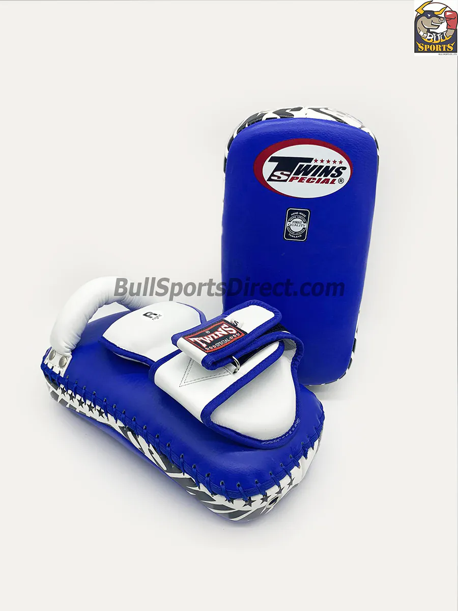 Twins-KPL-12 Deluxe Kicking Pads (40) Twins-KPL-12 Deluxe Kicking Pads Blue White