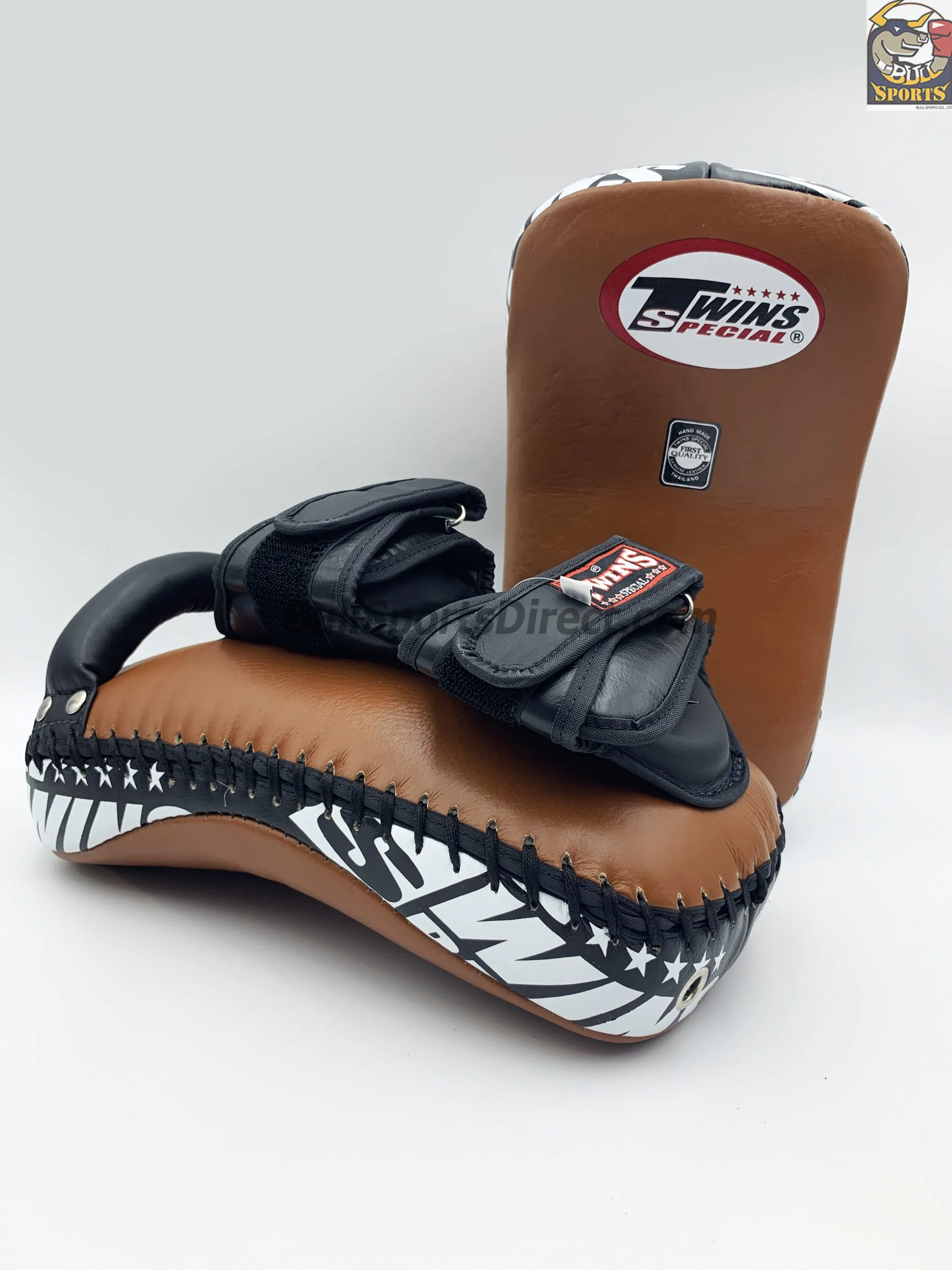 Twins-KPL12 Deluxe Kicking Pads Twins-KPL12 Kick Pads Brown Black
