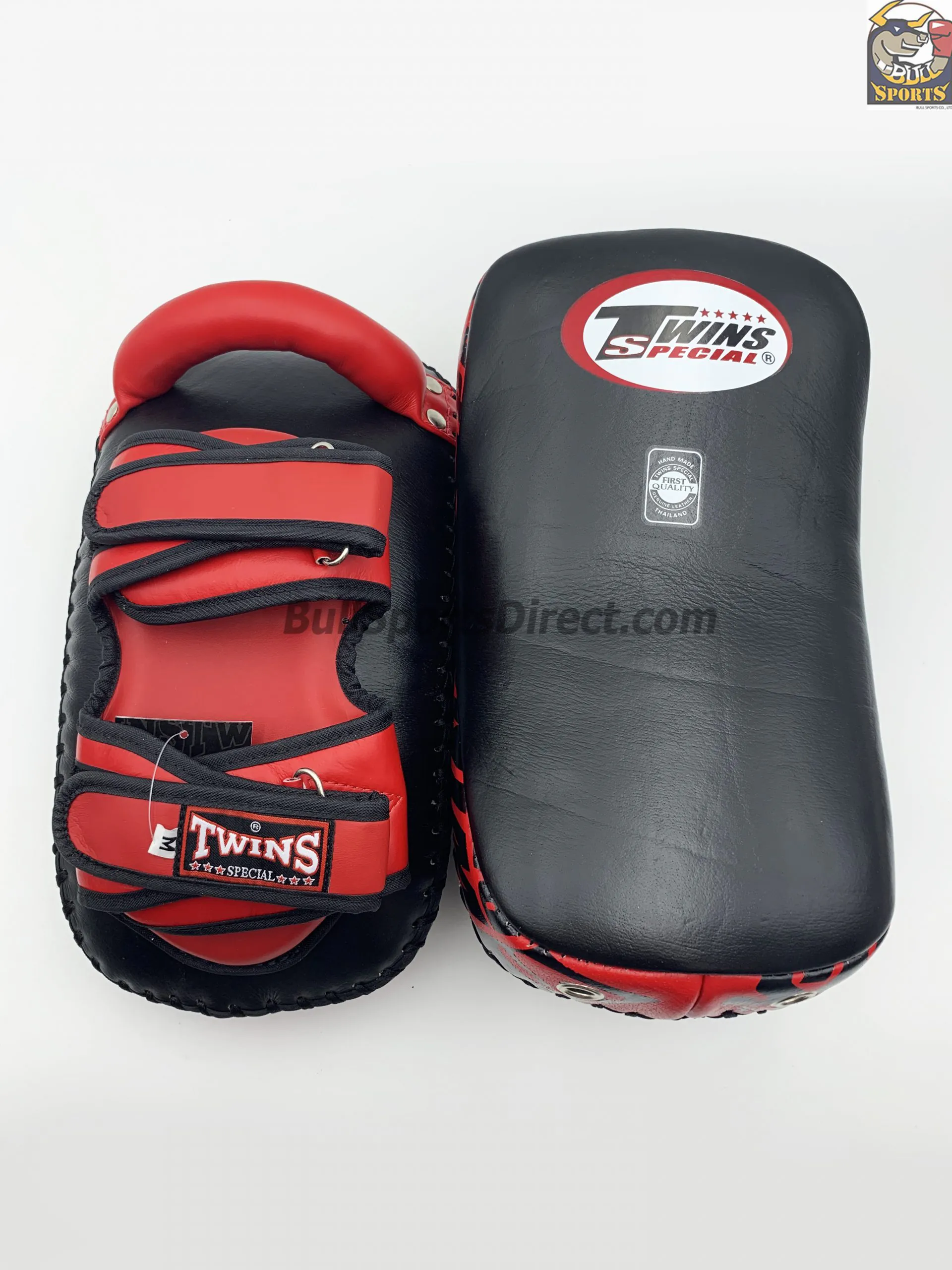 Twins-KPL-12 Deluxe Kicking Pads (25) Twins-KPL12 Black Red Kicking Pads