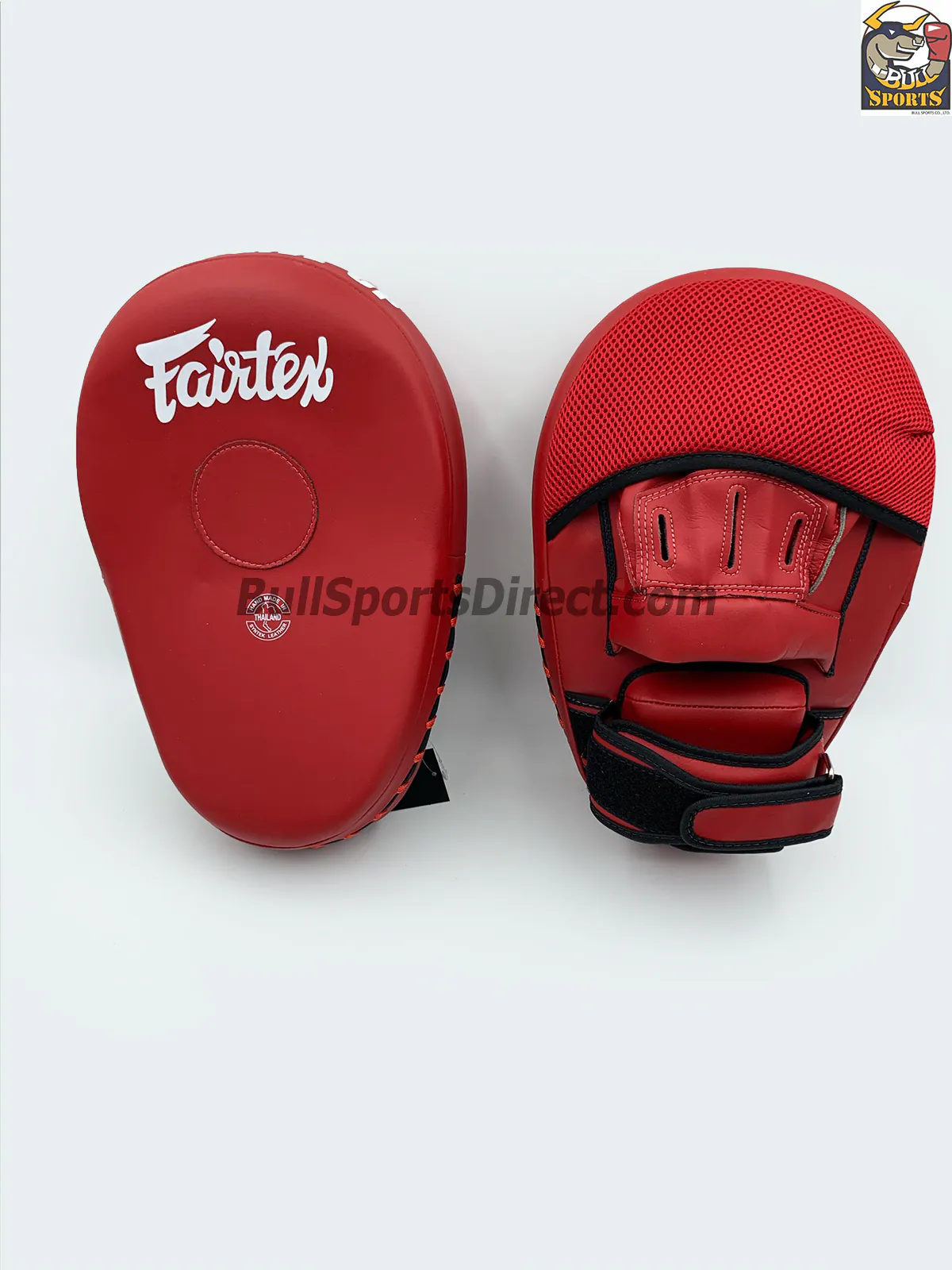 Fairtex FMV13 Maximized Focus Mitts Fairtex FMV13 Solid Red