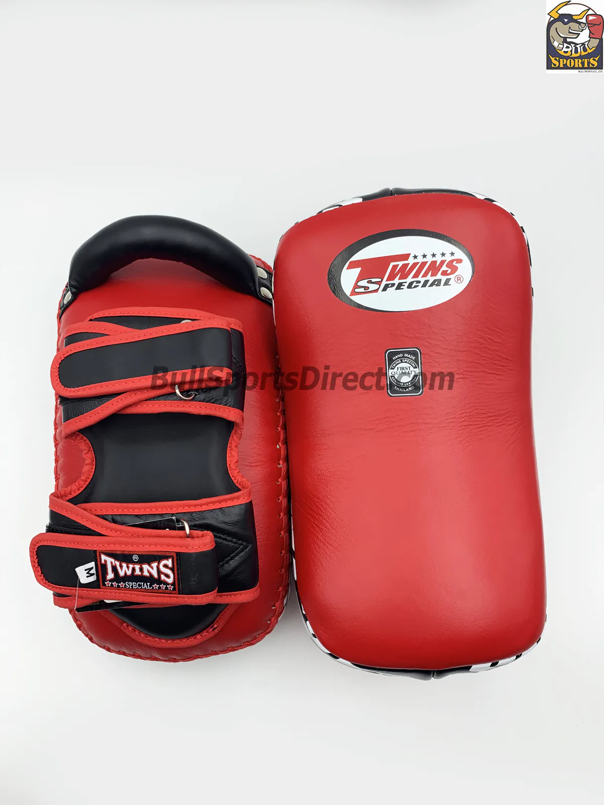 Twins-KPL-12 Deluxe Kicking Pads (13) Twins-KPL-12 Deluxe Kicking Pads Red Black