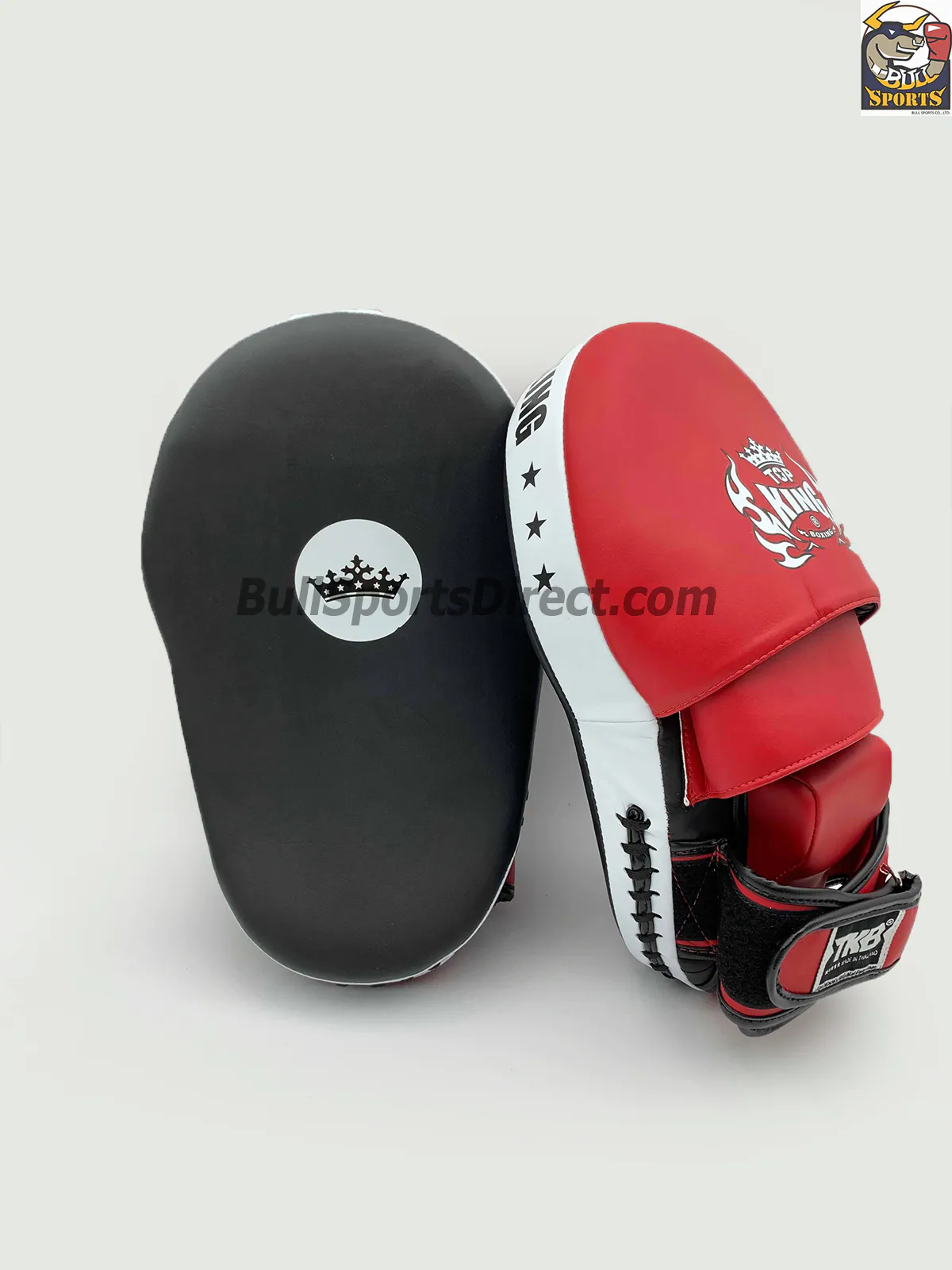 TopKing-TKFME Focus Mitts Extreme TopKing Focus Mitts Extreme-Black/White/Red
