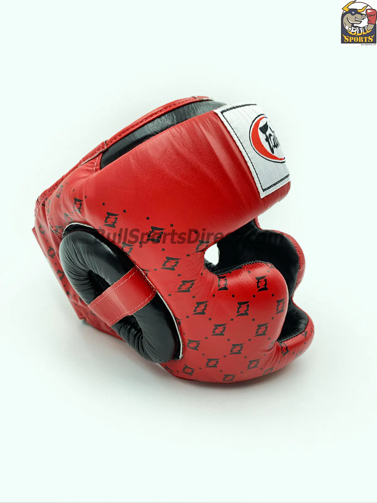 Fairtex HG10 Super Sparring Head Guard-Red (10) Fairtex Super Sparring Head Gear (HG10)