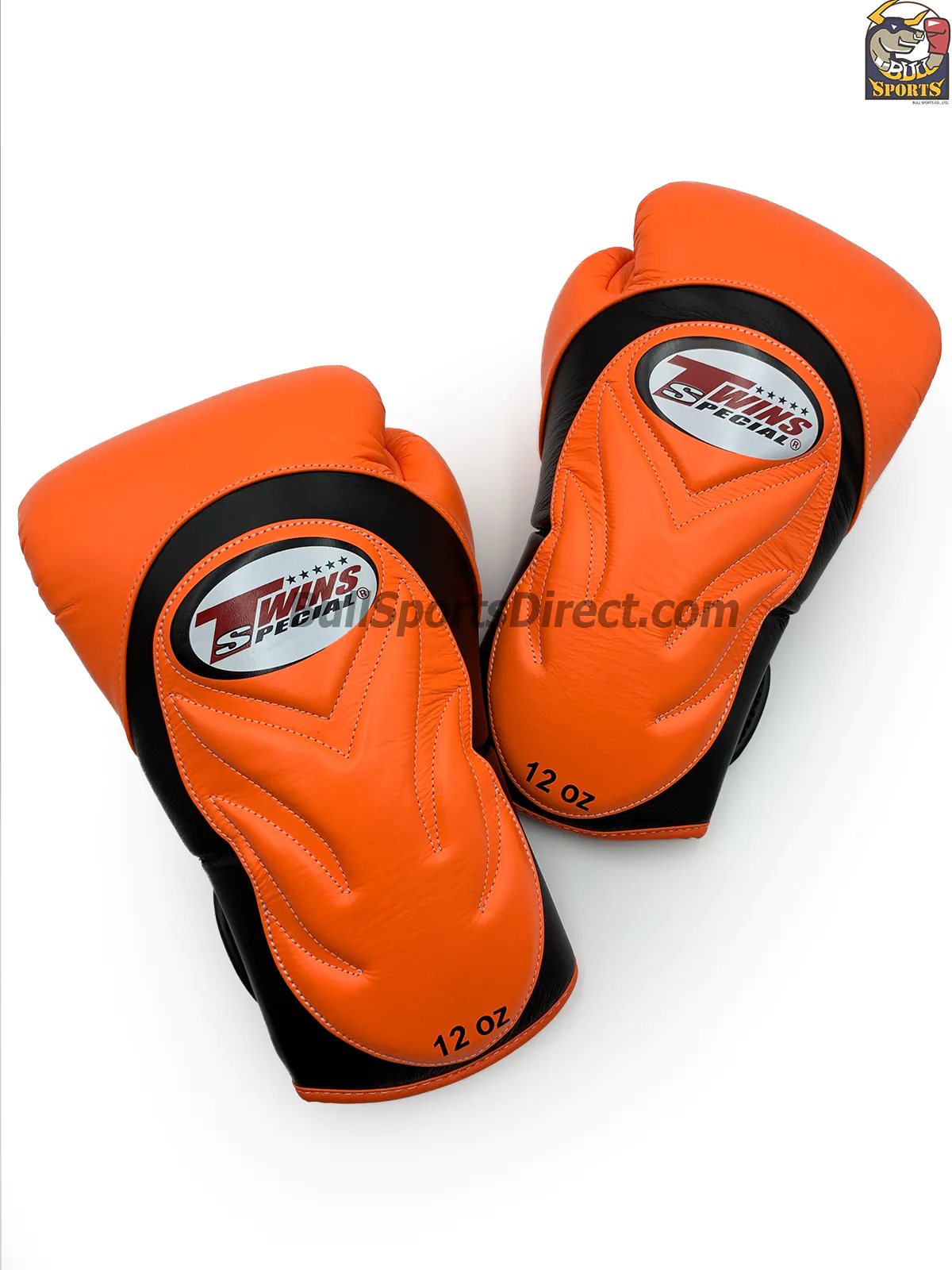 Twins Boxing Gloves – BGVL-6 Black Orange (2) Twins BGVL-6 Black Orange