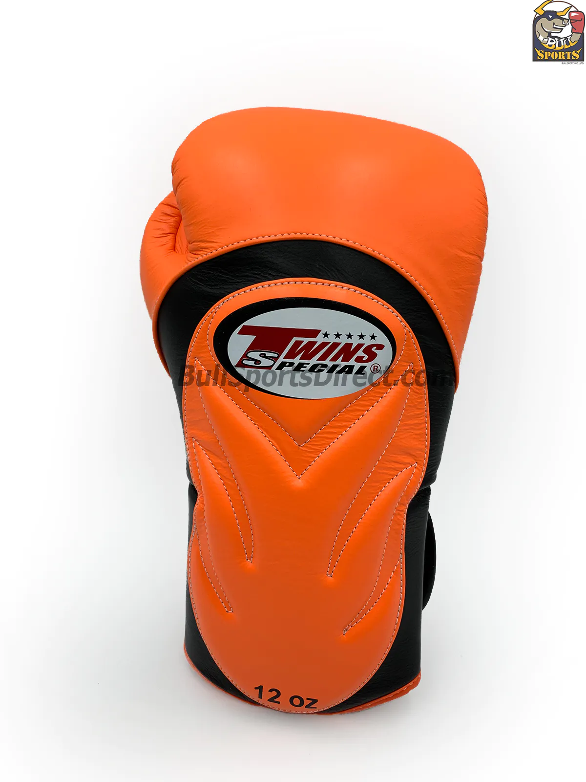 Twins Boxing Gloves – BGVL-6 Black Orange (3) Twins BGVL-6 Black Orange