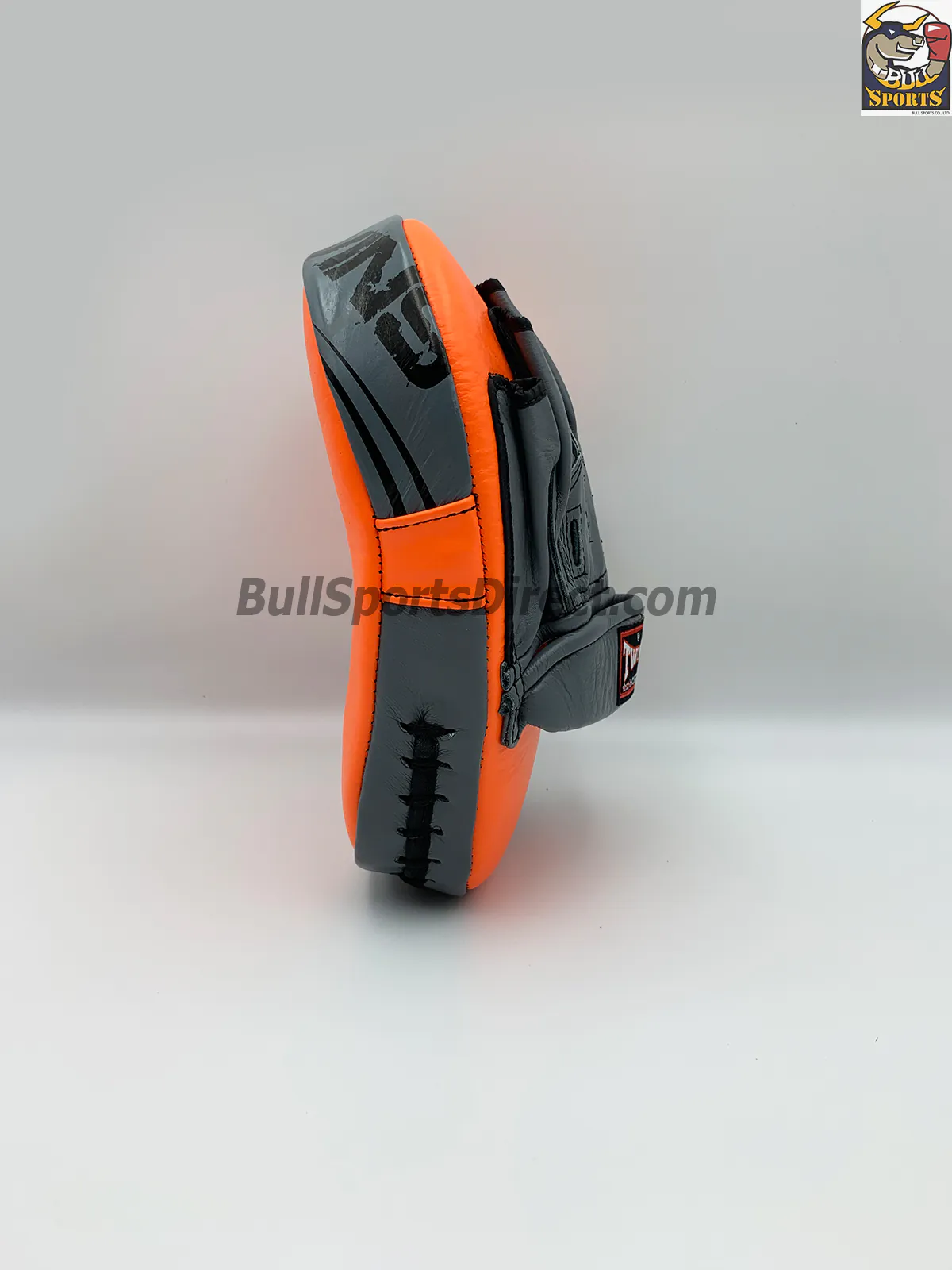 Twins-PML-10 Punching Pads-Curved Twins-PML-10 Punching Pads-Grey/Orange