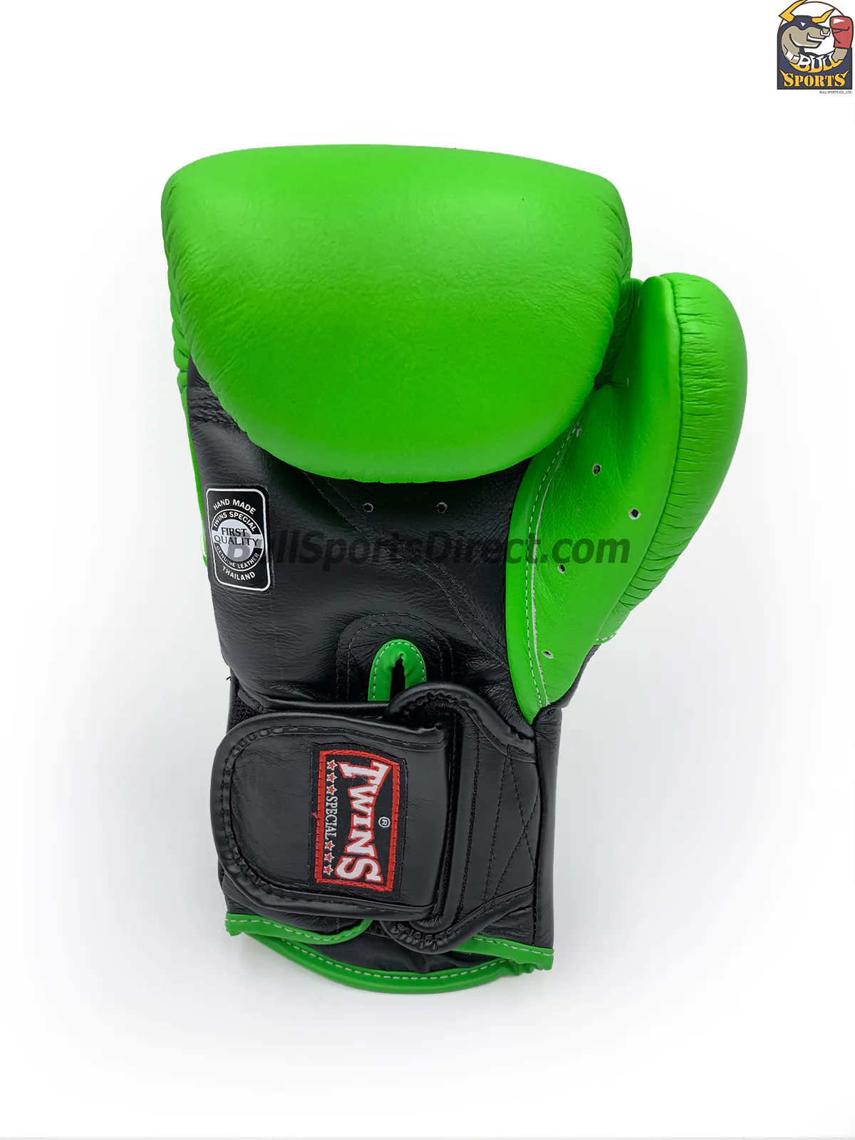 Twins Boxing Gloves – BGVL-6 Black Green (1) Twins Boxing Gloves BGVL 6 by Twins