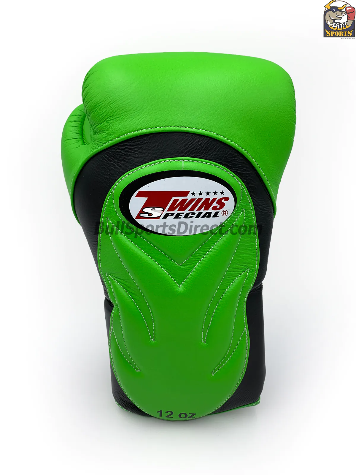 Twins Boxing Gloves – BGVL-6 Black Green (2) Twins Boxing Gloves BGVL 6 Black Green by Twins