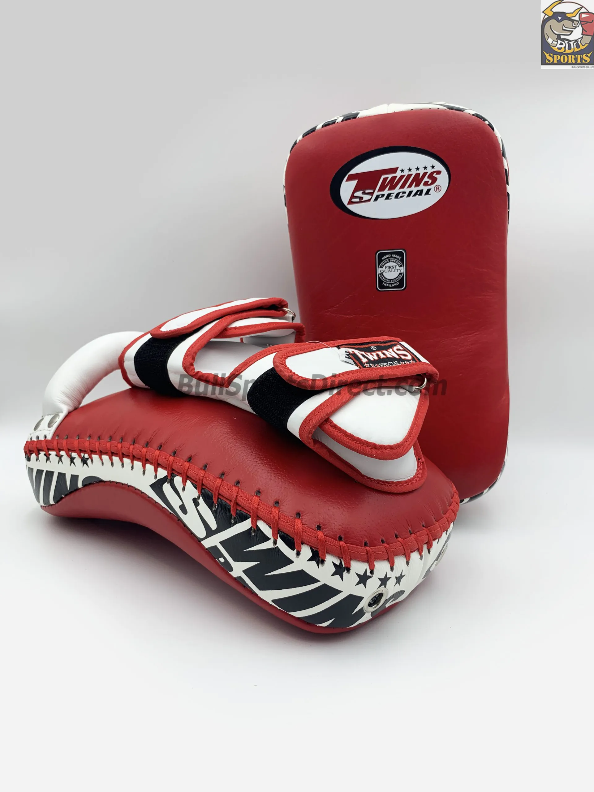 Twins-KPL-12 Deluxe Kicking Pads (29) wins-KPL-12 Kicking Pads Red White