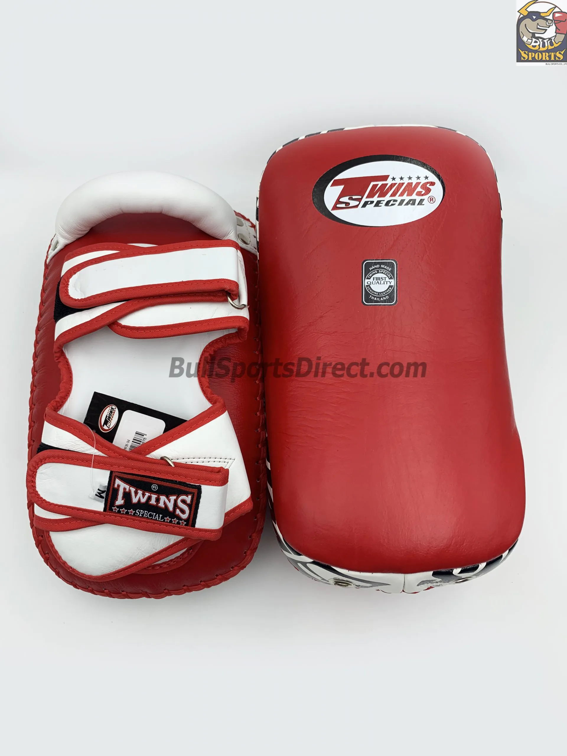 Twins-KPL-12 Deluxe Kicking Pads (30) KPL-12 Deluxe Kicking Pads Red White